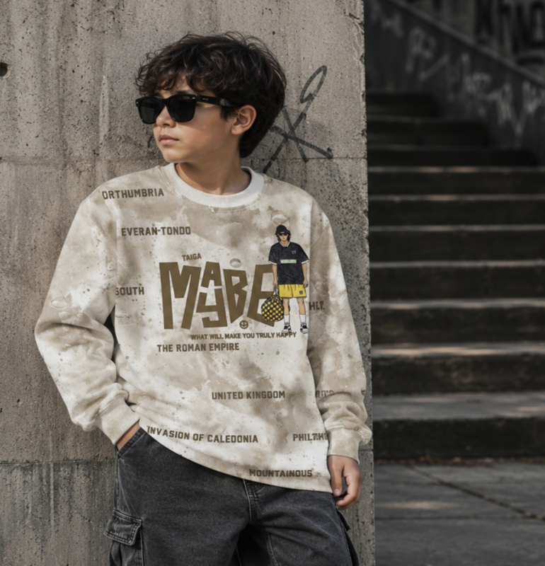 Round Neck Sweatshirts